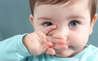 Как у ребенка снять отек слизистой носа без соплей или с насморком